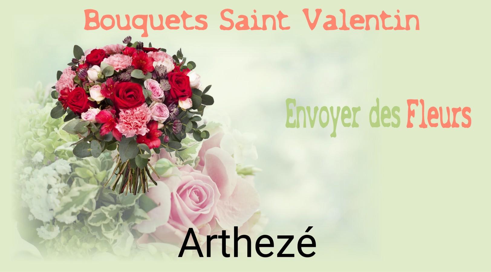 Roses de Saint-Valentin livrées à Arthezé